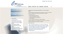 Desktop Screenshot of cwcsoftware.com